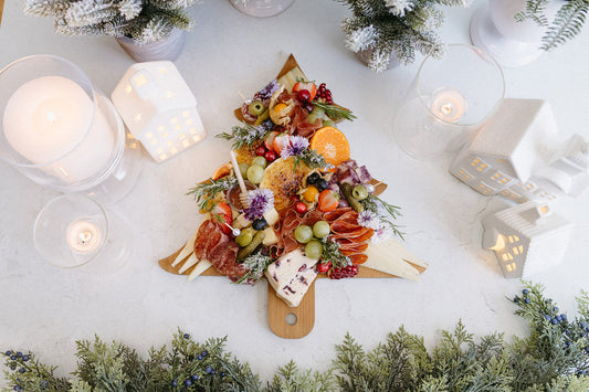 Holiday Bruléed Camembert Tree