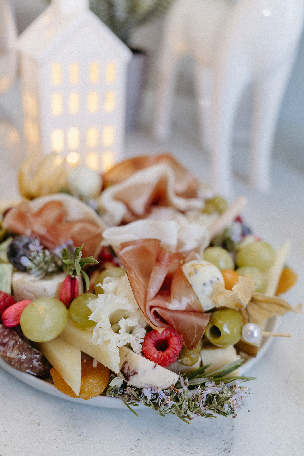 Festive Charcuterie Wreath