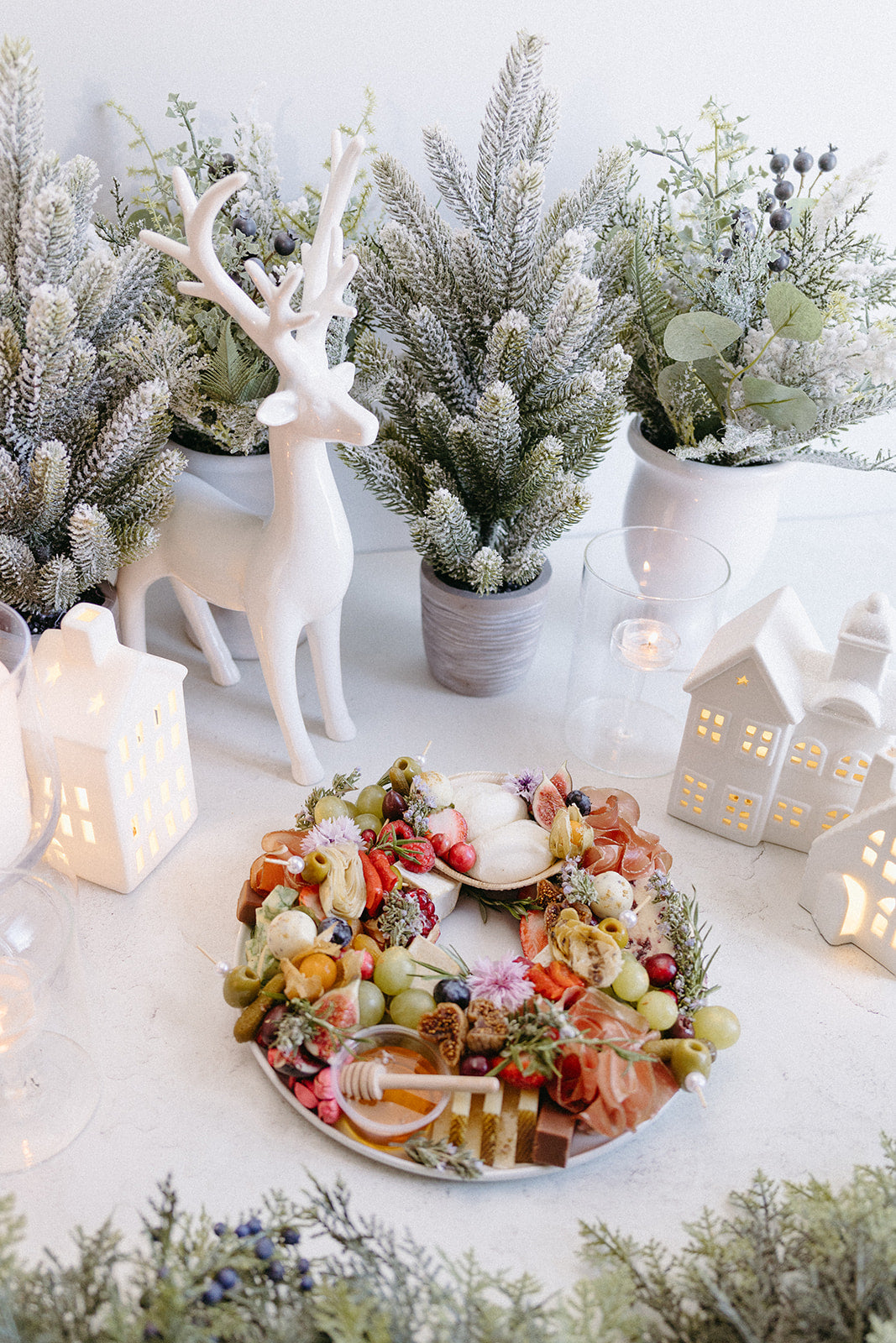 Festive Charcuterie Wreath