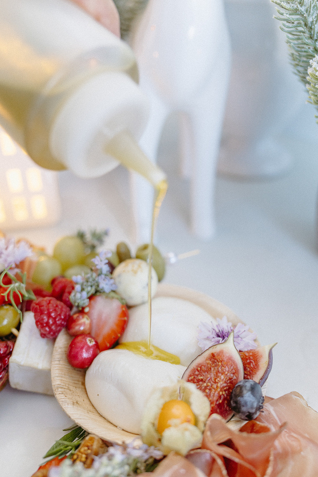 Festive Charcuterie Wreath