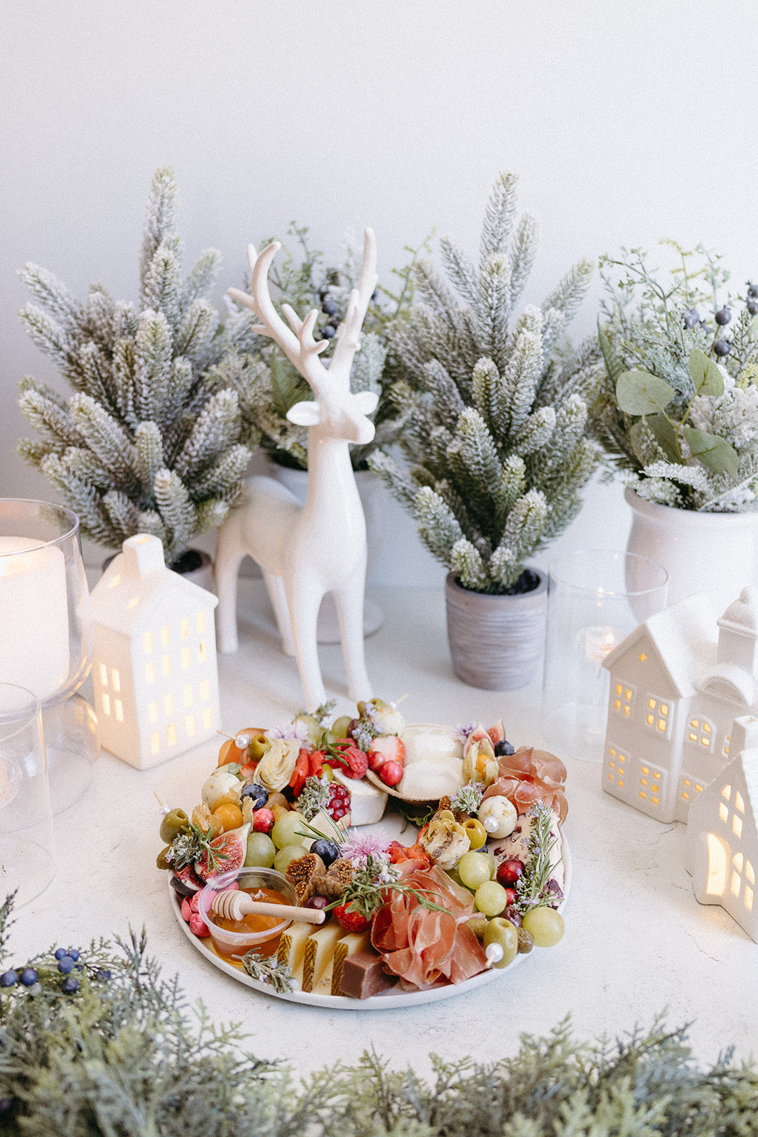 Festive Charcuterie Wreath