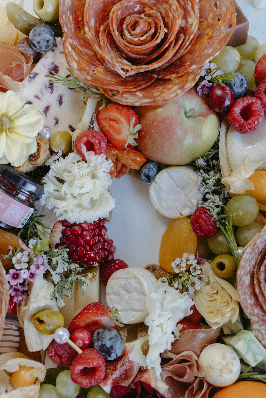 Festive Charcuterie Wreath