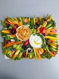 Load image into Gallery viewer, Vegetables & Dip Platter