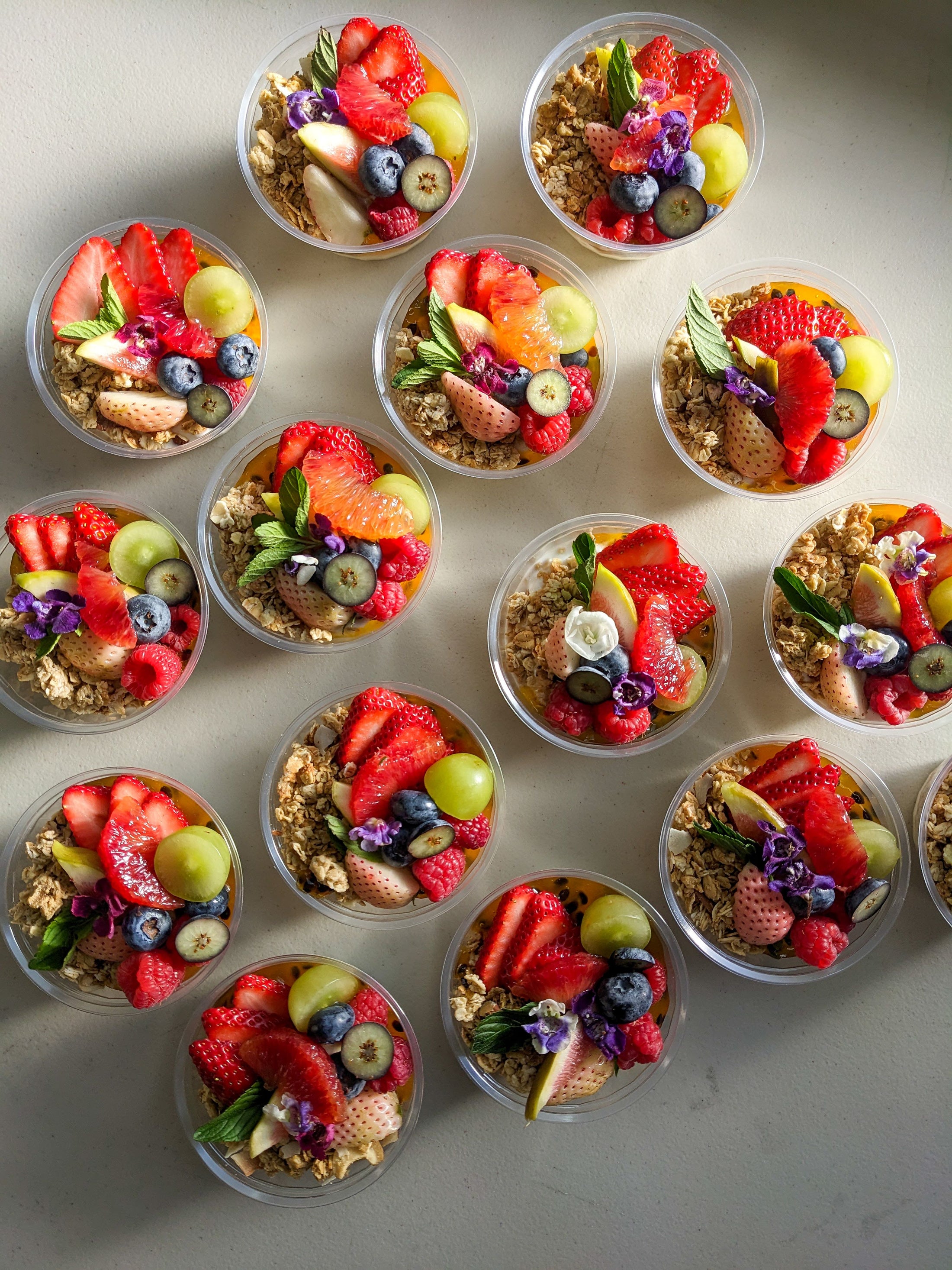 Tropical Yogurt Parfaits