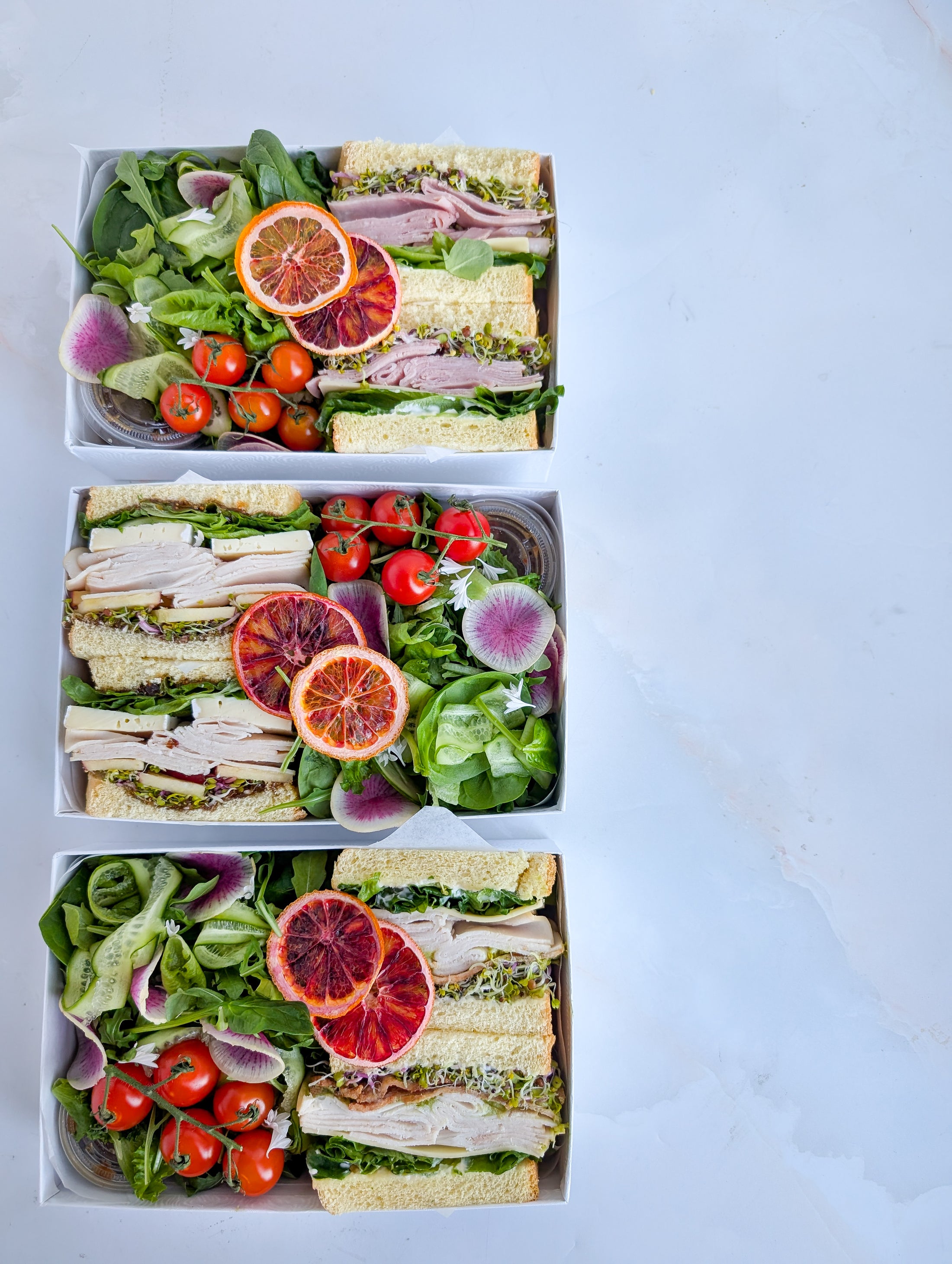 Assorted Sandwich & Wrap Lunch Boxes