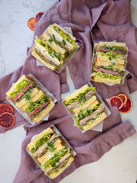 Assorted Full Sized Sandwiches