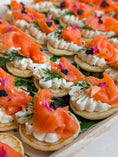 Load image into Gallery viewer, Canape Appetizers
